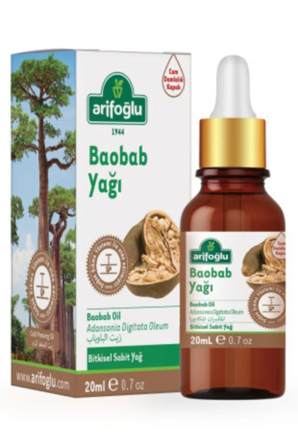 Arifoğlu Baobab Yağı 20ml ürün görseli 1