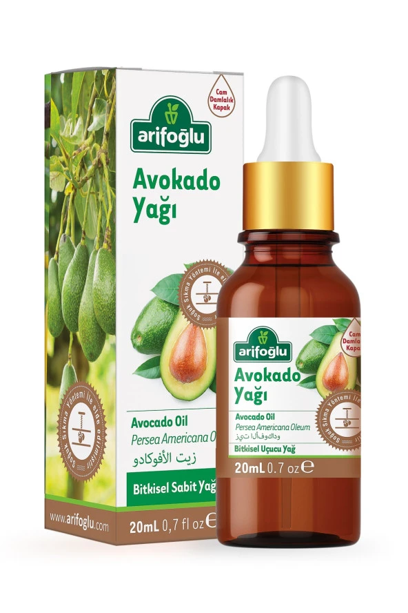 Arifoğlu Avokado Yağı 20ml ürün görseli 1