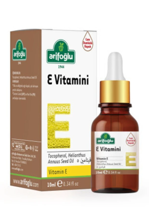 Arifoğlu E Vitamini 10ml ürün görseli 1
