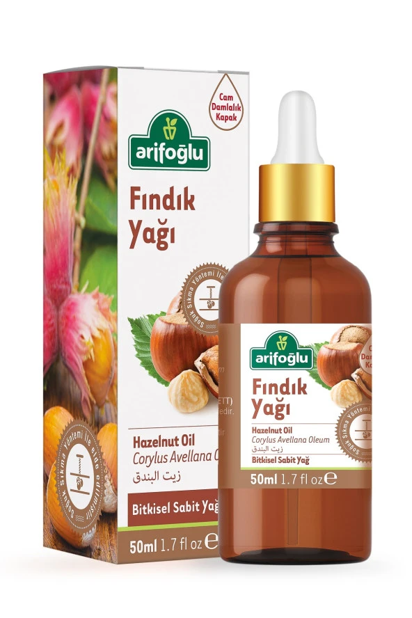 Arifoğlu Fındık Yağı 50ml ürün görseli 1