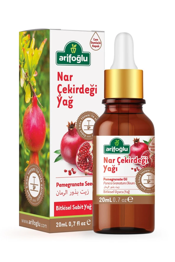 Arifoğlu Nar Çekirdeği Yağı 20ml ürün görseli 1