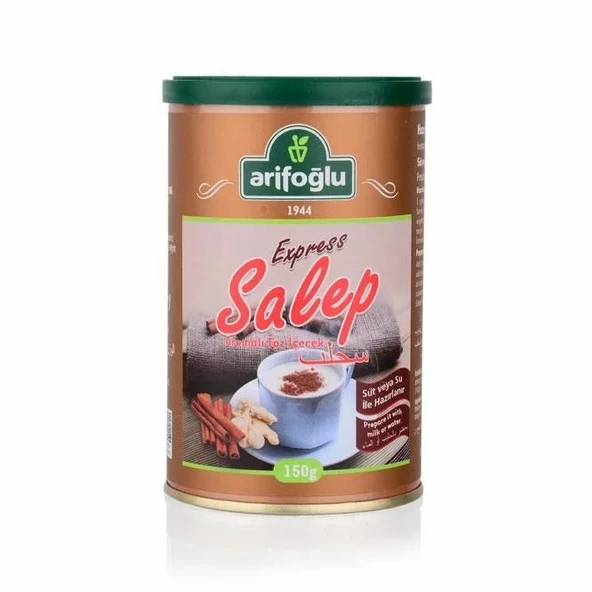 Arifoğlu Salep Aromalı Toz içecek Kutu 150g ürün görseli 1