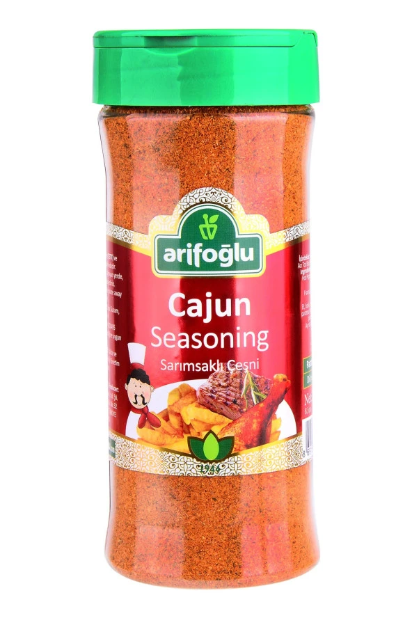 Arifoğlu Cajun Seasoning Sarımsaklı Çeşni 230g (Pet) ürün görseli 1