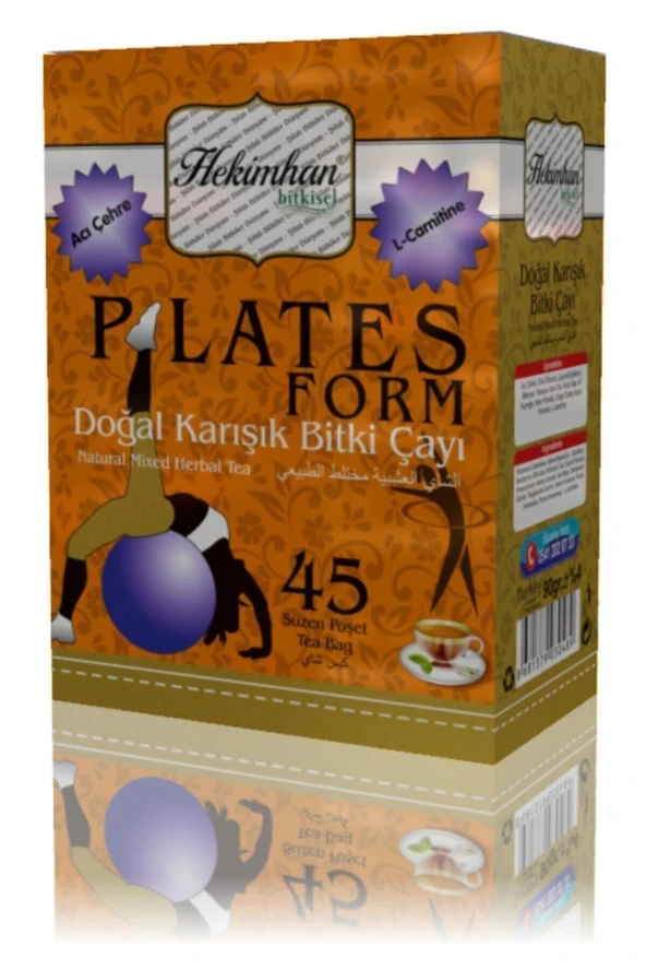 Hekimhan Plates Form Çayı 45 Süzen Poşet ürün görseli 1