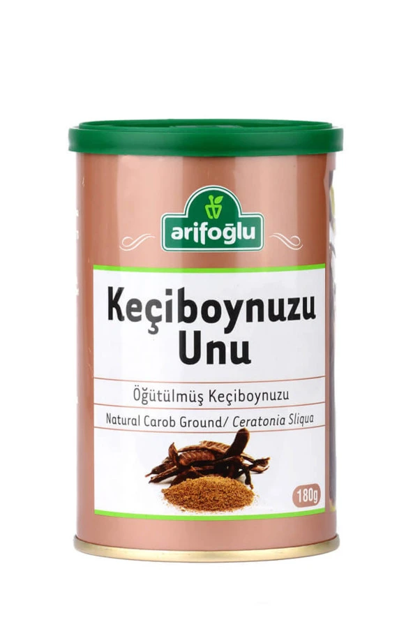 Arifoğlu Keçiboynuzu Unu Teneke 180g ürün görseli 1