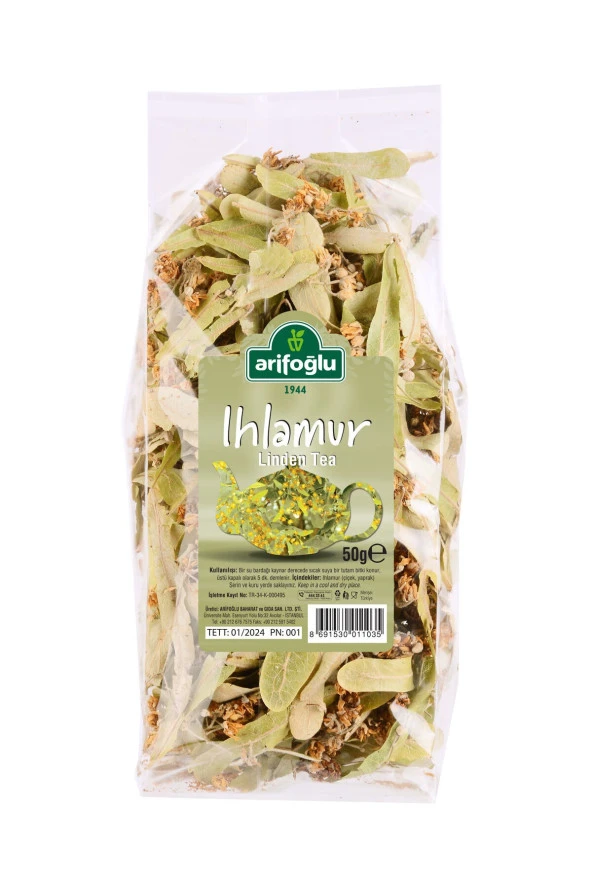 Arifoğlu ıhlamur Yaprak 50g ürün görseli 1