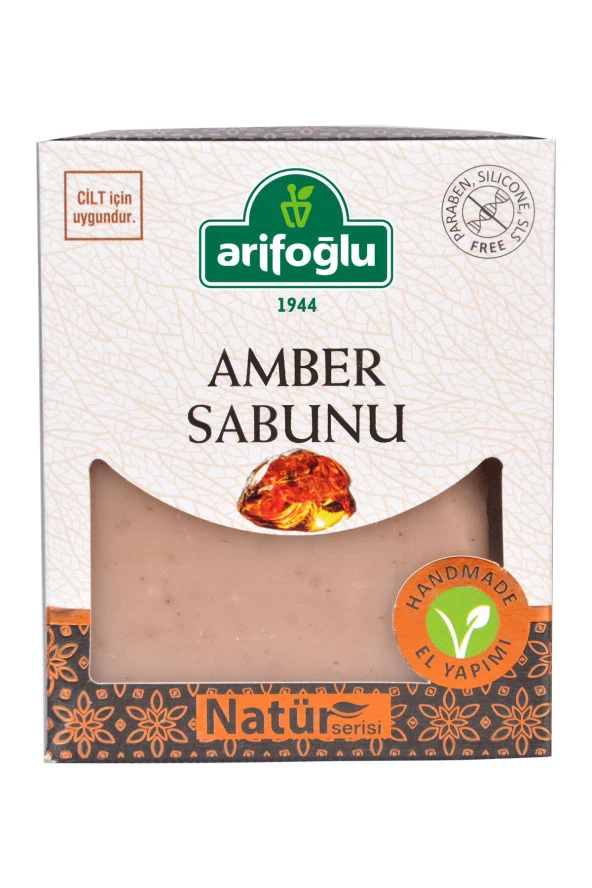 Arifoğlu Natür Amber Sabun 125g ürün görseli 1