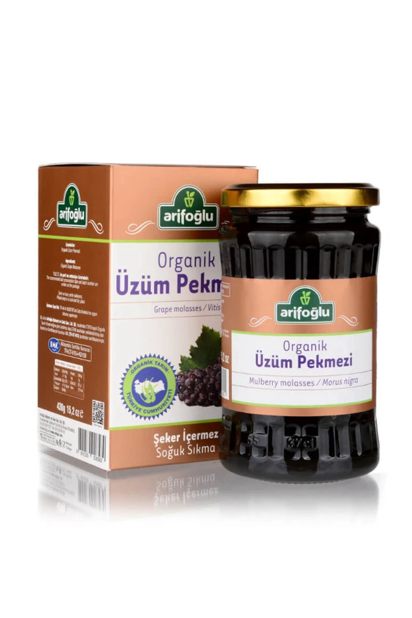 Arifoğlu Organik Üzüm Pekmezi 480g ürün görseli 1