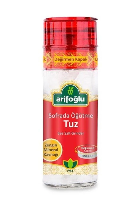Arifoğlu Tuz Sofrada Öğütme Değirmen 125g ürün görseli 1