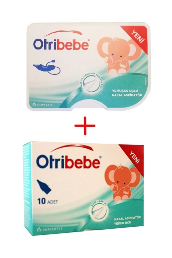 Otribebe Yumuşak Uçlu Nazal Aspiratör + Otribebe Nazal Aspiratör Yedek Ucu 10lu ürün görseli 1