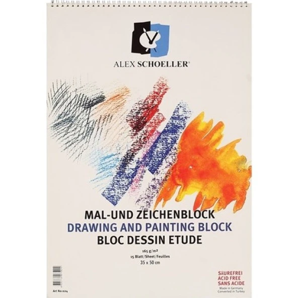 Alex 35x50 Resim Defteri 165 Gr ürün görseli 1