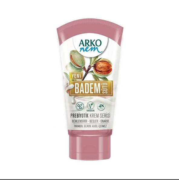Arko Nem Badem Sütü İçeren Prebiyotik Krem 60 Ml 8690506507350 ürün görseli 1