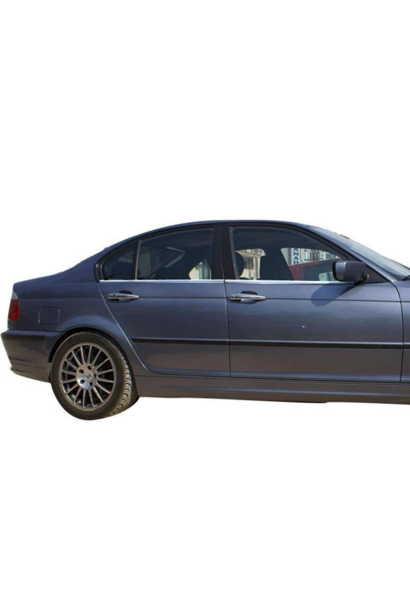 Bmw E46 Cam Çıtası 1998-2005 Krom 4 Parça Paslanmaz Çelik - Resim 3