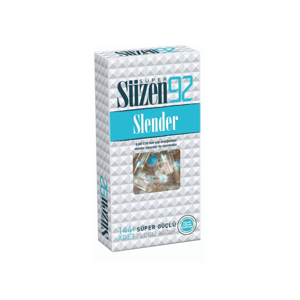 Süzen 92 ağızlık slender 30 adetli 24 pk ürün görseli 1