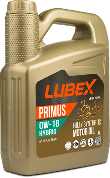 LUBEX PRIMUS HYBRID 0W-16 4 LT 2023 ürün görseli 1