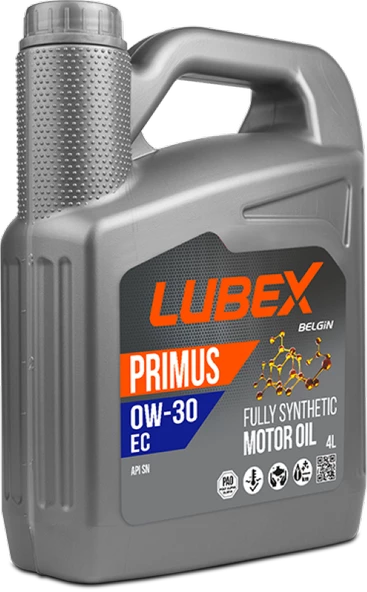 LUBEX PRIMUS EC 0W-30 4 LT 2022 ürün görseli 1