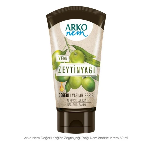 Arko Nem Değerli Yağlar Zeytinyağı İçeren Bakım Kremi 60 Ml 8690506492090 ürün görseli 1