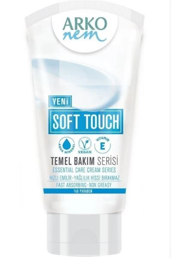 Arko Nem Soft Touch Temel Bakım Kremi 60 Ml 8690506522599 ürün görseli 1
