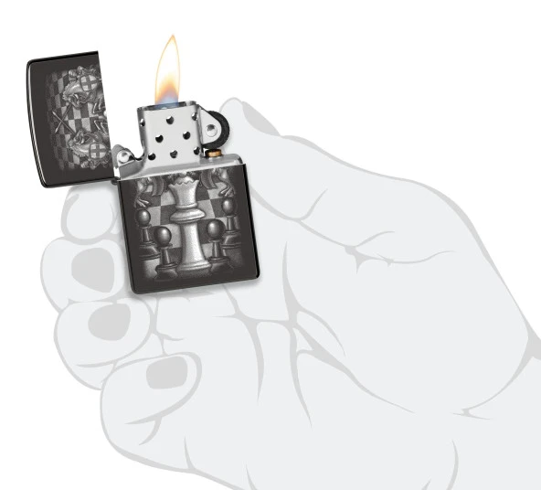 Zippo Chess Dizayn - Resim 4