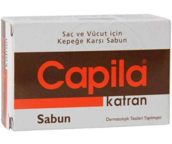 Capila Katran Kepeğe Karşı Saç Ve Vücut Sabunu 90 Gr 8699512849058 ürün görseli 1