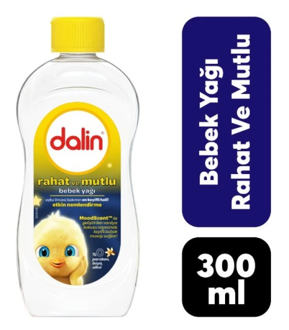Dalin Rahat Ve Mutlu Bebek Yağı 300 Ml 8690605062071 ürün görseli 1