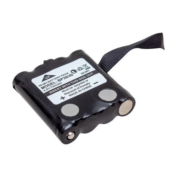 Powermaster BP38/40 NI-MH 4.8 Volt 700Mah Cobra Telsiz Pili Şarj Edilebilir Şarjlı 4Xaaa ürün görseli 1