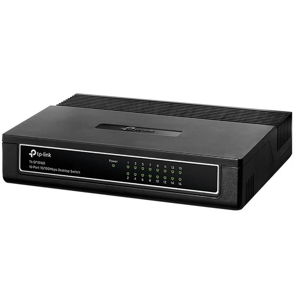 TP-Link TL-SF1016D 16 Port 10-100 Mbps Ethernet Switch - Resim 9