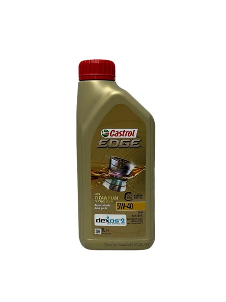 Castrol Edge 5W-40 Tam Sentetik Motor Yağı 1 Litre ürün görseli 1