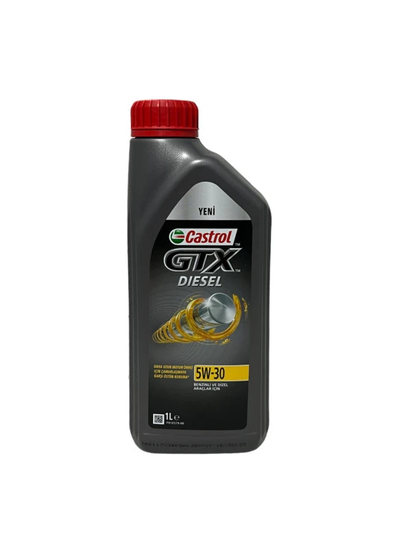 Castrol GTX 5W-30 Motor Yağı 1 Litre ürün görseli 1
