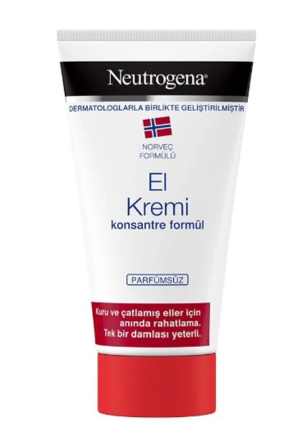 Neutrogena Parfümsüz El Kremi 75 Ml 3574661621753 ürün görseli 1