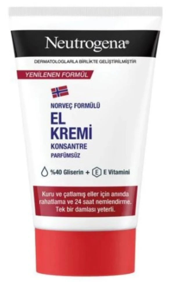 Neutrogena Parfümsüz El Kremi 50 Ml 3574661765976 ürün görseli 1