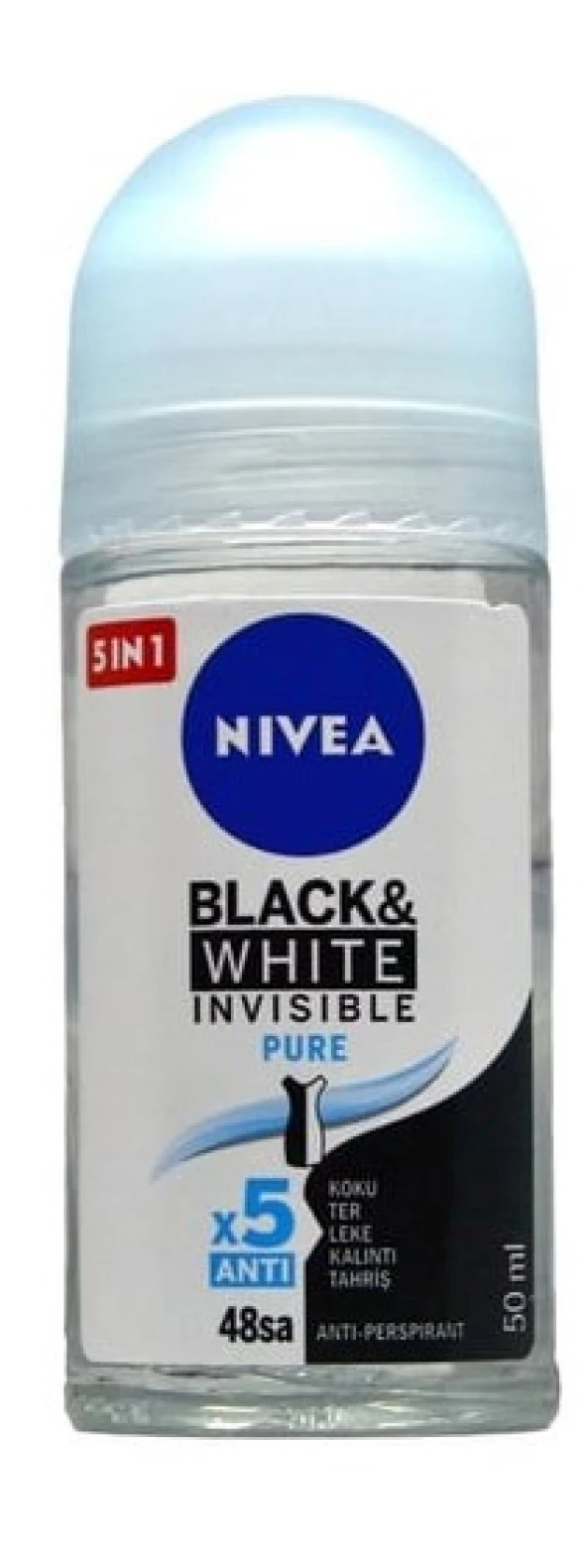 Nivea B & W İnvisible Pure 50 Ml 42243229 ürün görseli 1