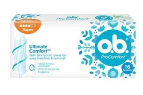 O. B.  Pro Comfort Ultımate Comfort Super 16lı Tampon 3574661627816 ürün görseli 1