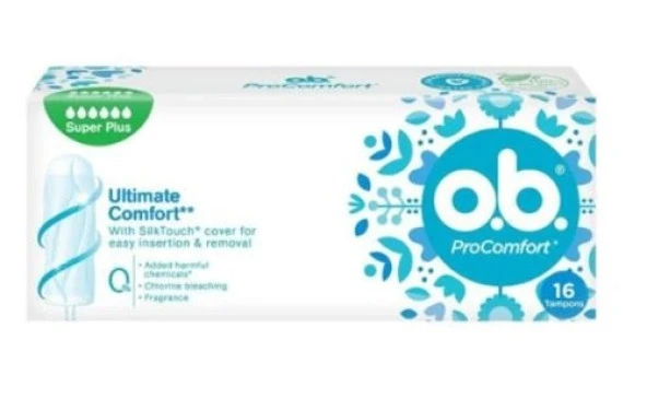 O. B. Pro Comfort Ultımate Comfort Super Plus 16lı Tampon 3574661627830 ürün görseli 1