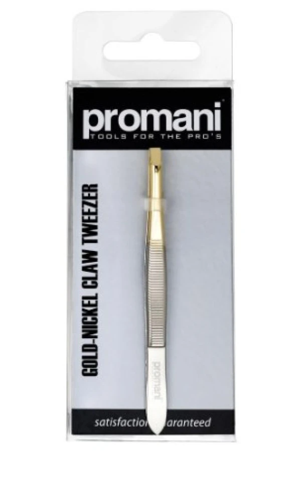 Promani Yarı Altın/nikel Düz Uçlu Cımbız 8699067179181 ürün görseli 1
