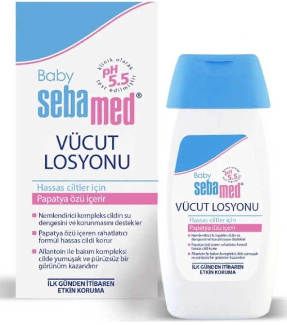 Sebamed Baby Hassas Ciltler İçin Vücut Losyonu 200 Ml 4103040905857 ürün görseli 1
