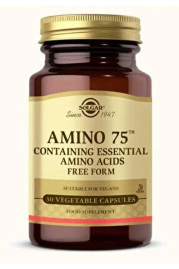 SOLGAR Amino 75 Amino Asit 30 Kapsül ürün görseli 1