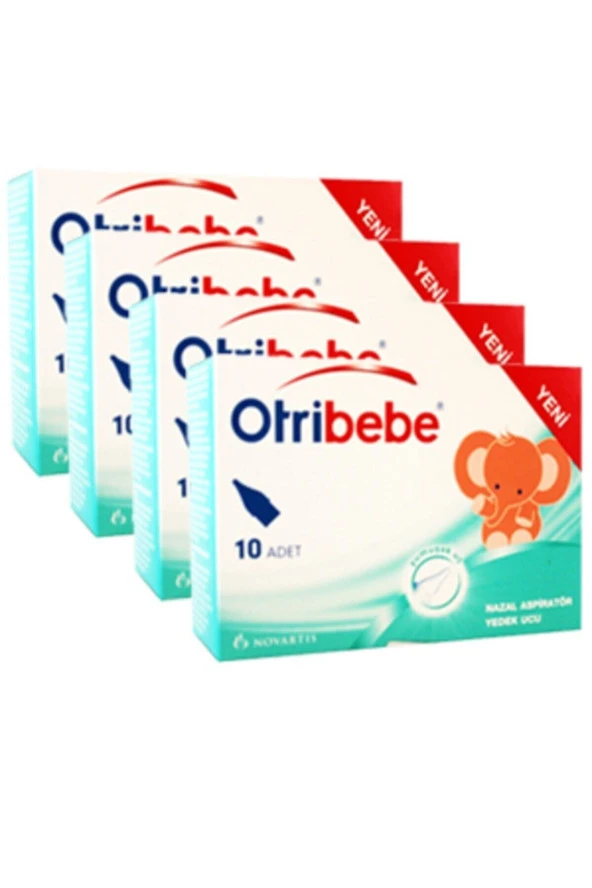 Otribebe Nazal Aspiratör Yedek Ucu 10'lu 4 Kutu ürün görseli 1
