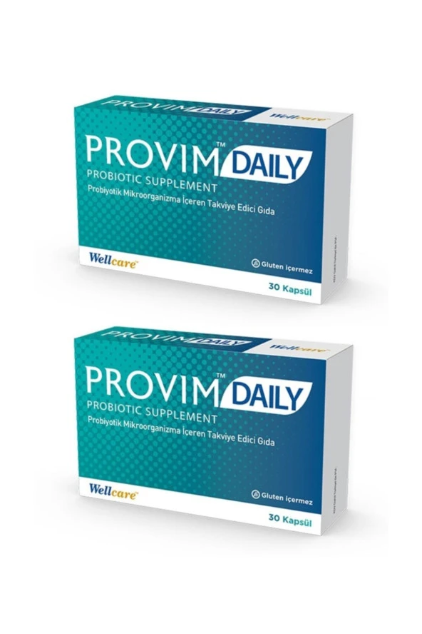 Wellcare Provim Daily 30 Kapsül 2 Kutu ürün görseli 1