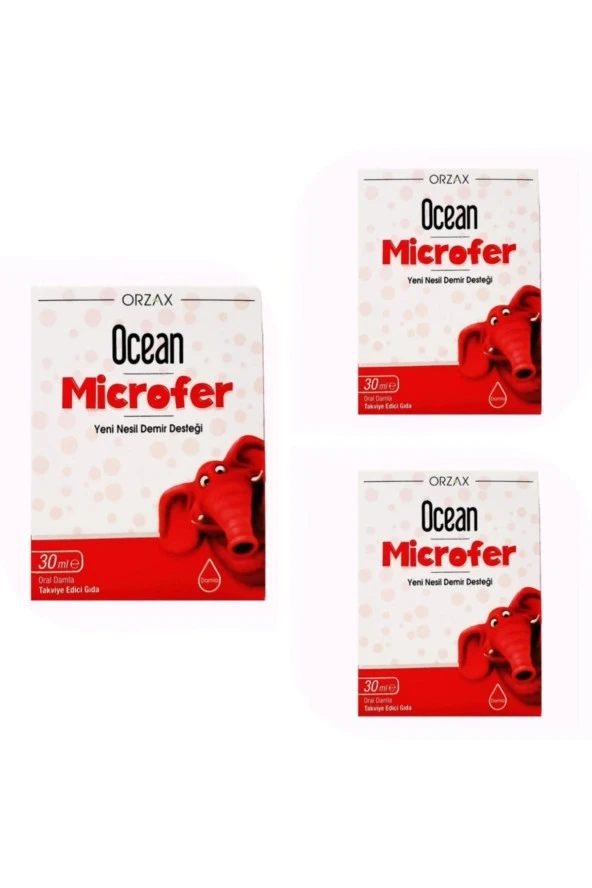 Ocean Microfer Damla 30 ml 3 Kutu ürün görseli 1