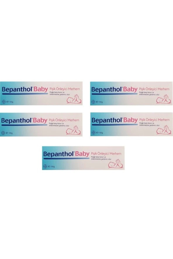 Bepanthol Baby Pişik Önleyici Merhem 100 Gr 5 Kutu ürün görseli 1