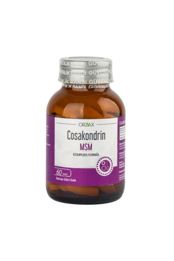 Orzax Cosakondrin MSM 60 Tablet ürün görseli 1