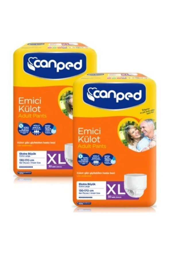 Canped Emici Külot xLarge 30'lu Paket 2'Li ürün görseli 1