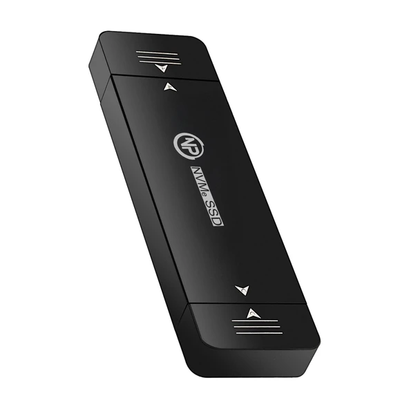 NPO DK01 USB-A/Type-C 22x42 M.2 NVMe Taşınabilir Harici SSD için Boş Kutu ürün görseli 1