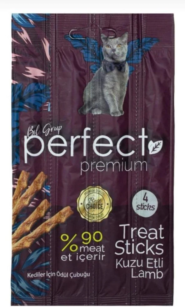 Perfect Premium Kuzu Etli Kedi Ödül Çubuğu 20 Gr ürün görseli 1