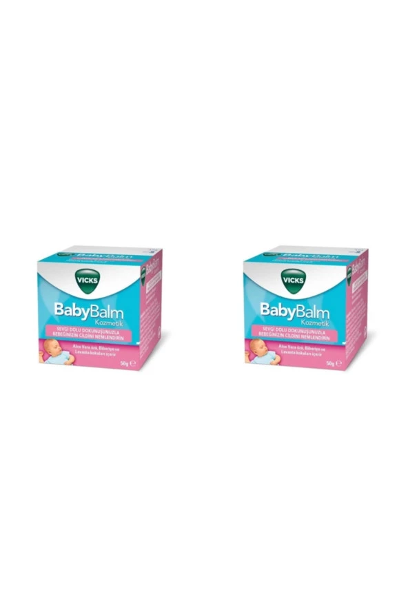 Vicks Baby Balm 50 gr 2 Kutu ürün görseli 1