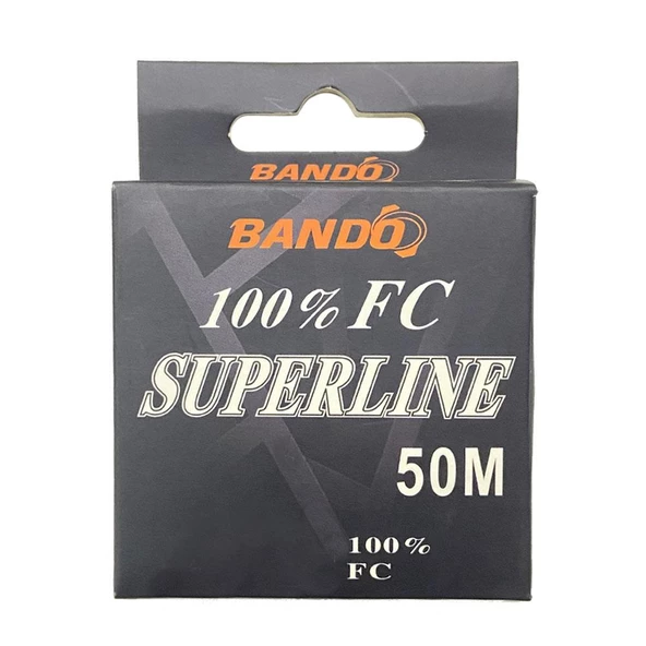 Bando Superline %100 FluoroCarbon 50m Misina ürün görseli 1