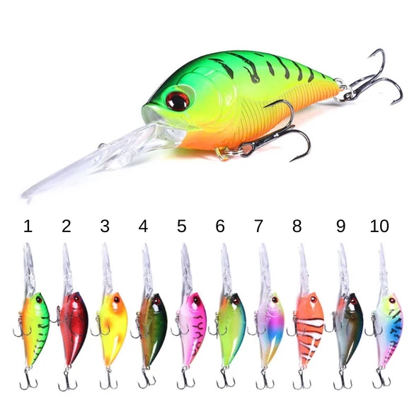 Fisher Bear Deep Chubby 7 cm 20.5 g Sahte Balık ürün görseli 1