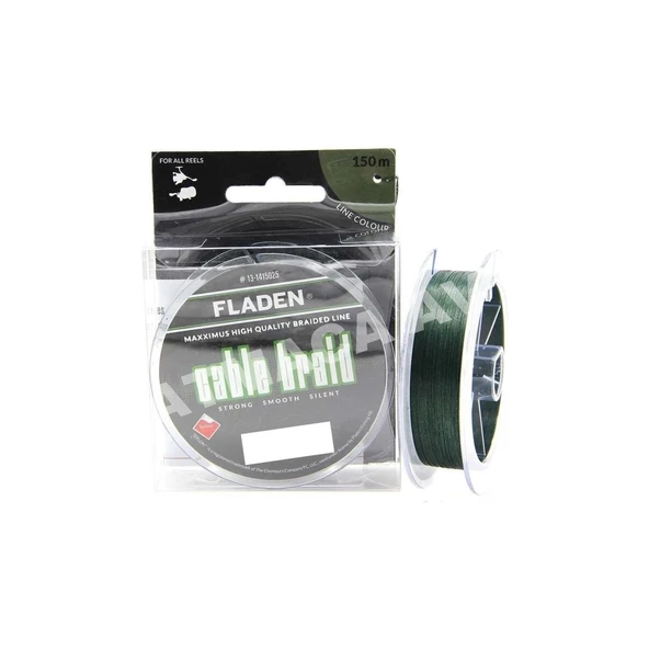 Fladen Maxximus Cable Braid 150M Yeşil İp Misina - Resim 2