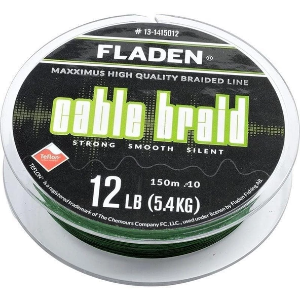 Fladen Maxximus Cable Braid 150M Yeşil İp Misina ürün görseli 1